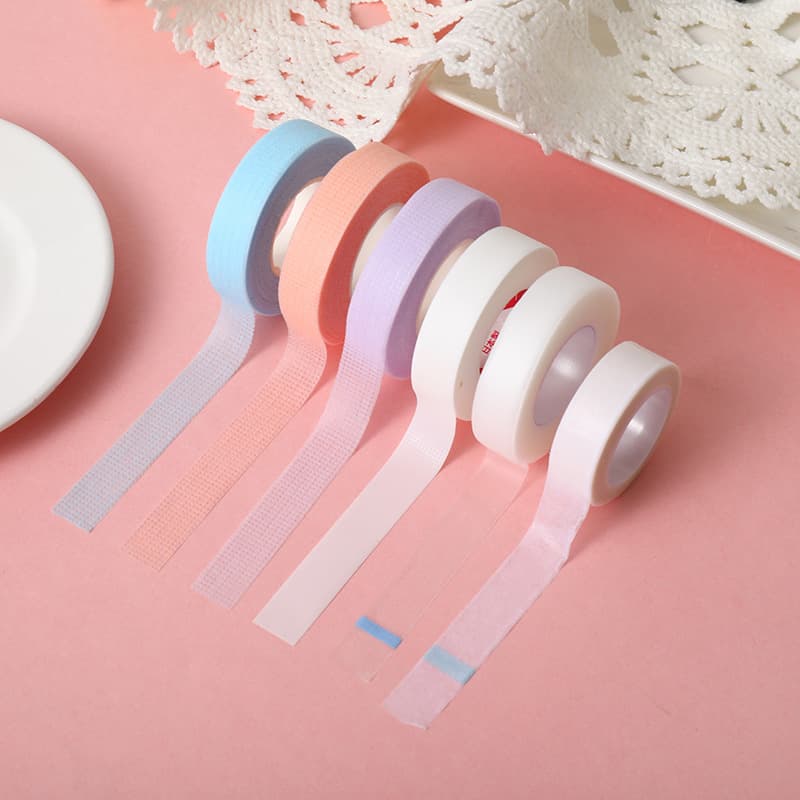 Factory wholesale silicone gel tape eyelash tape grafting eyelash tape beauty isolation breathable tape easy to tear