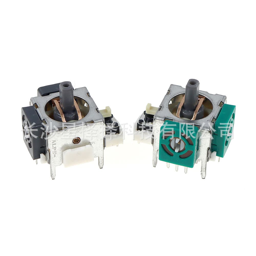 Compatible with XBOX360 Controller 3D Joystick PS2 Universal New with ALPS Green and Black 3D Joystick