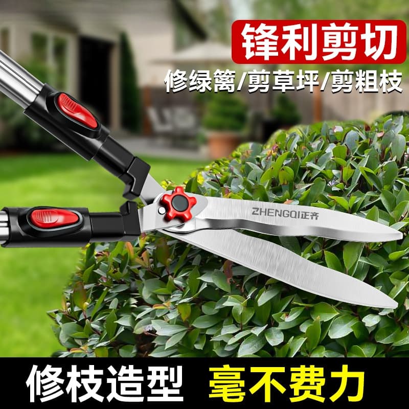 Garden Pruning Shears, Lawn Specialized Trimming Shears for Flowers, Branches, Hedges, Strong Large Scissors for Gardening