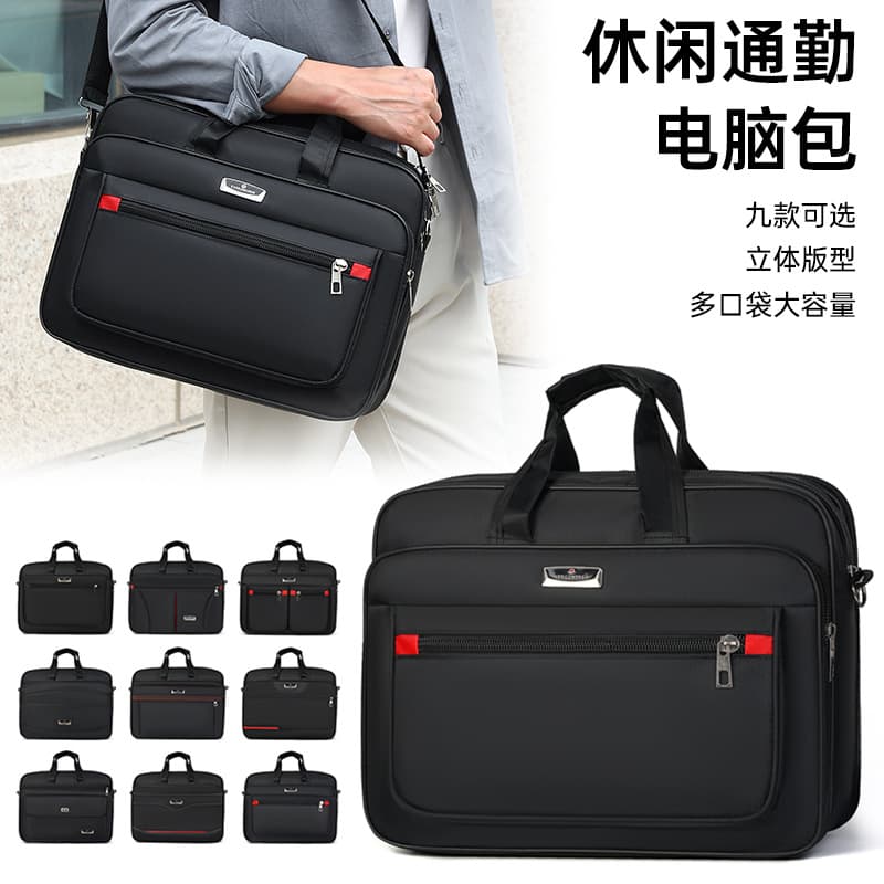 Korean-style Oxford fabric men's crossbody bag, new multi-layer handbag, shoulder bag, tablet computer bag, business travel backpack