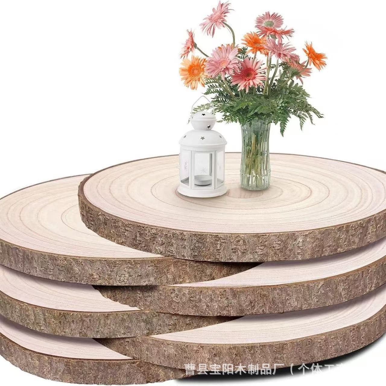 Paulownia Wood Slices, Round Wood Slices for DIY Hand Painting, Craft Natural Wood Slices, Kindergarten Decoration, Tree Ring Wood