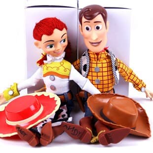 Domestic Toy Story 3 Toys Sheriff Woody, Jessie, Buzz Lightyear Sound & Light Action Figures