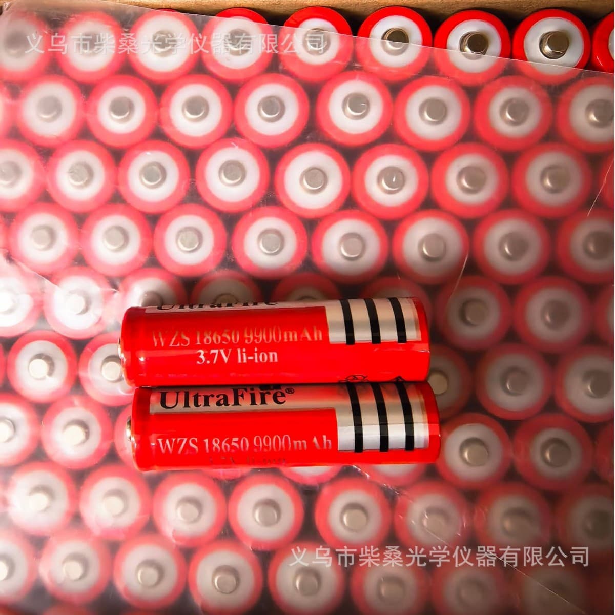 Factory Direct Authentic Zhicheng Hongli Red Fire Lithium Battery 18650 Genuine Red Fire Actual Capacity 1200-9900