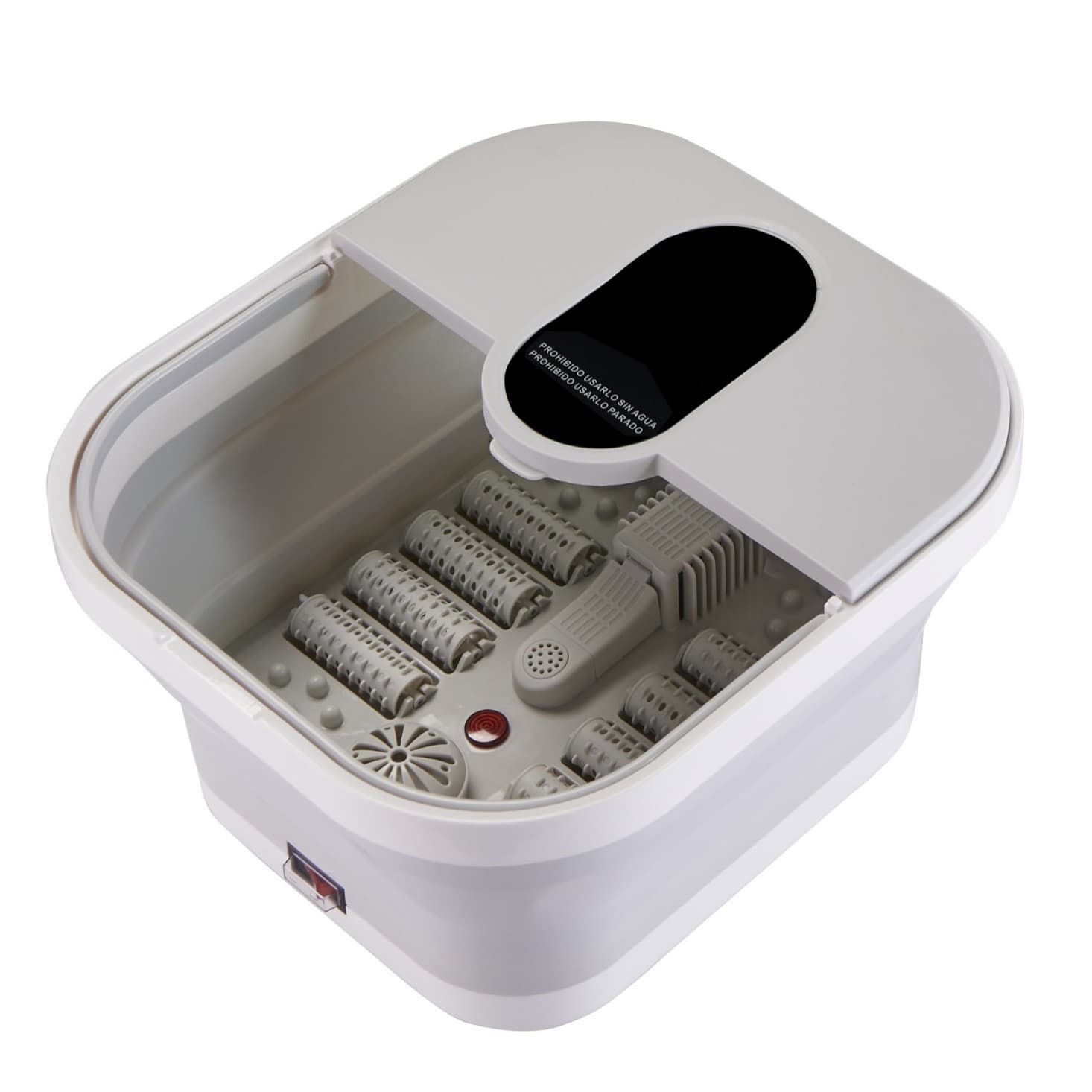Factory Export Constant Temperature Heating Foot Bath Bucket Foldable Foot Spa Basin One-Key Start Home Portable Electric Foot Massager
