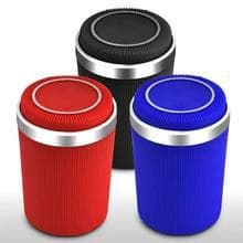 Car Ashtray Auto-Open Lid Metal Inner Liner Flame-Retardant Anti-Fly Ash Premium Car Ashtray Cross-Border Wholesale