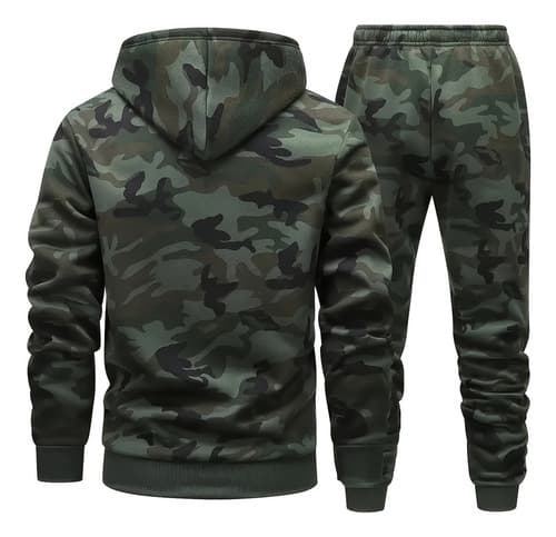 Multi-Platform Dropshipping Cross-Border New 3D Print Hoodie Set Spring Autumn Men's European and American Style