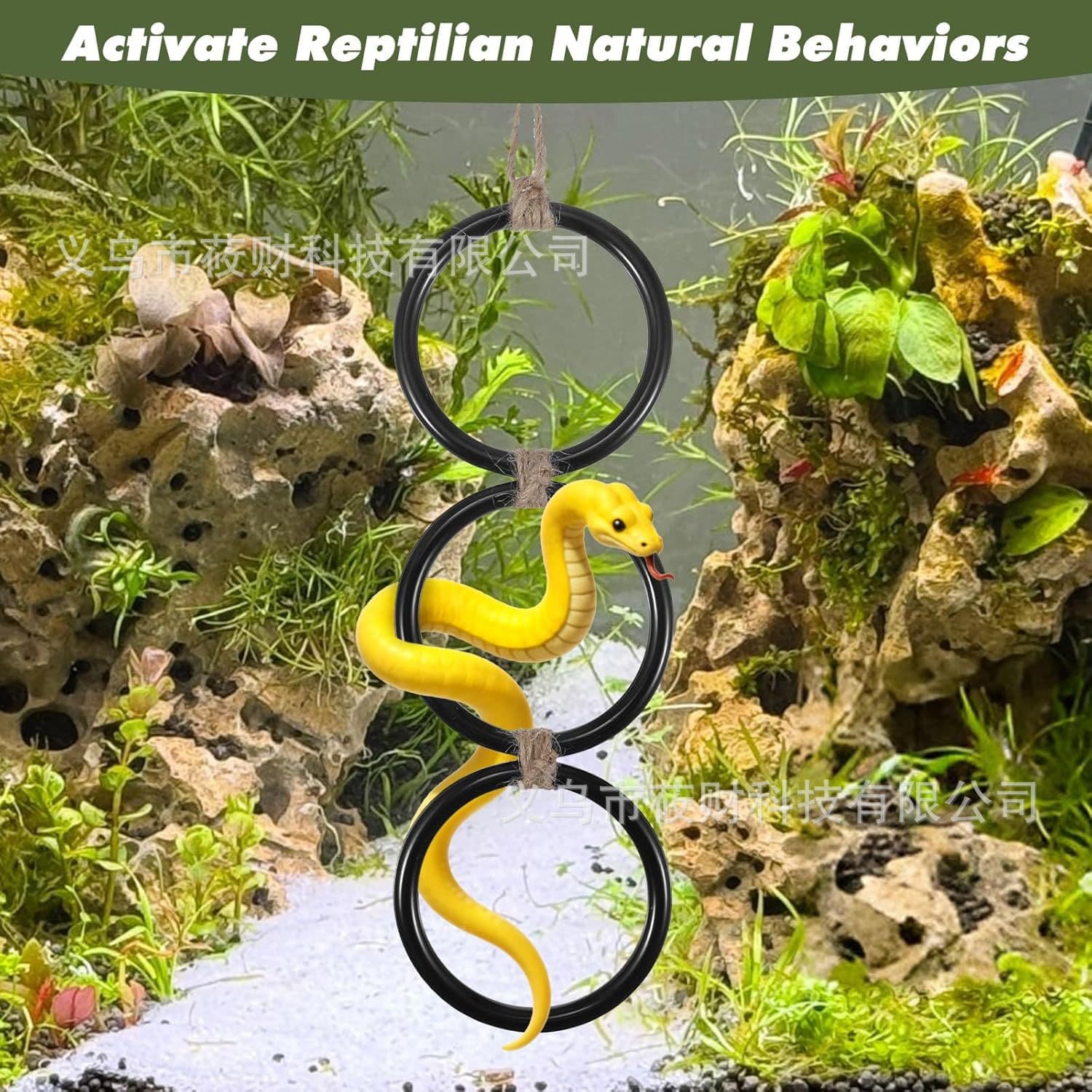 Snake Ring Climbing Toy Corn Snake Climbing Frame Pet Snake Terrarium Supplies Wholesale Pet Snake Playground Climbing Frame
