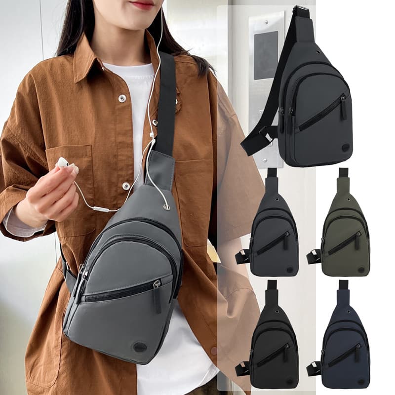 2024 Fashion New Chest Bag Sports Outdoor Portable Men's Bag Durable Shoulder Multi-functional Chest Backpack Crossbody Bag