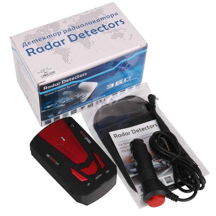 V7 V9 Export Electronic Dog Radar Speed Detector Car Electronic Dog Vehicle Portable Radar Speedometer with English and Russian Languages