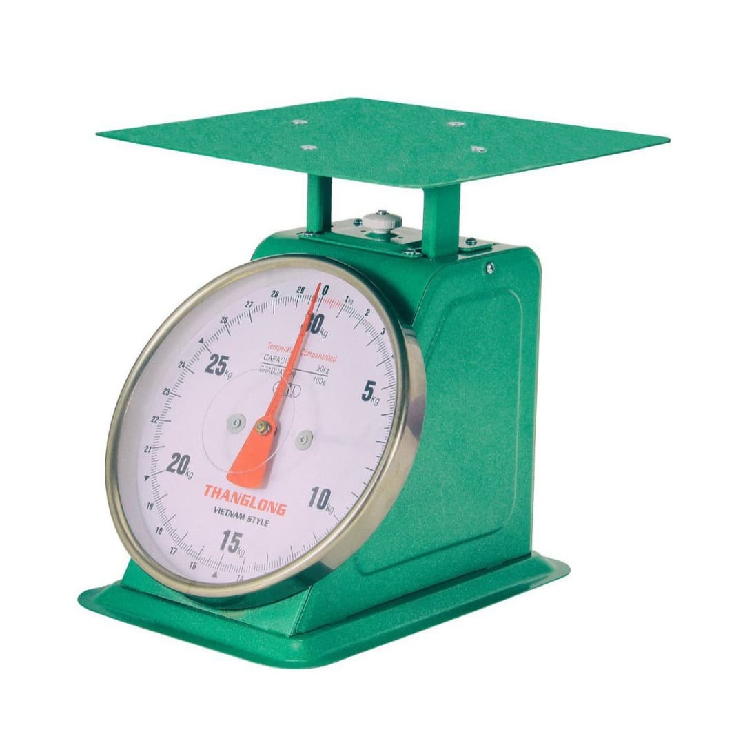30kg iron spring scale old-fashioned mechanical bench scale tray scale kitchen scale case scale fruit scale