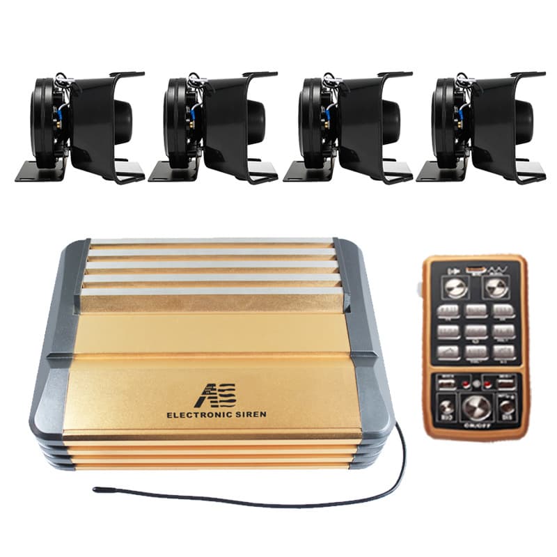 Source factory: open road car siren siren 800W car alarm tweeter S8N-2-MP3