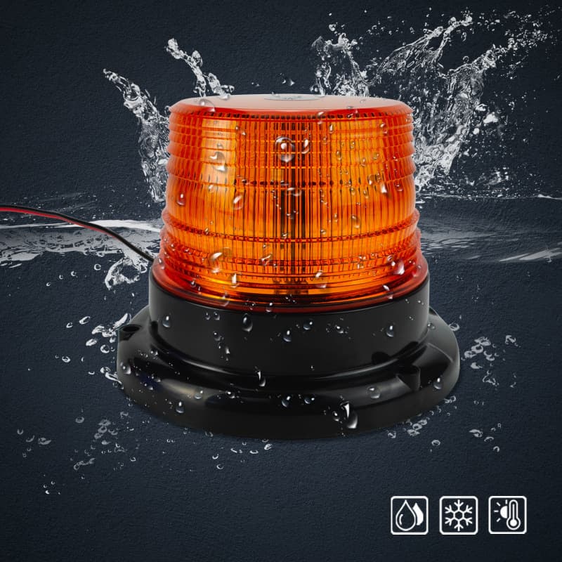 Factory direct sales 10-110V car ceiling flashing warning light engineering school bus roof special light
