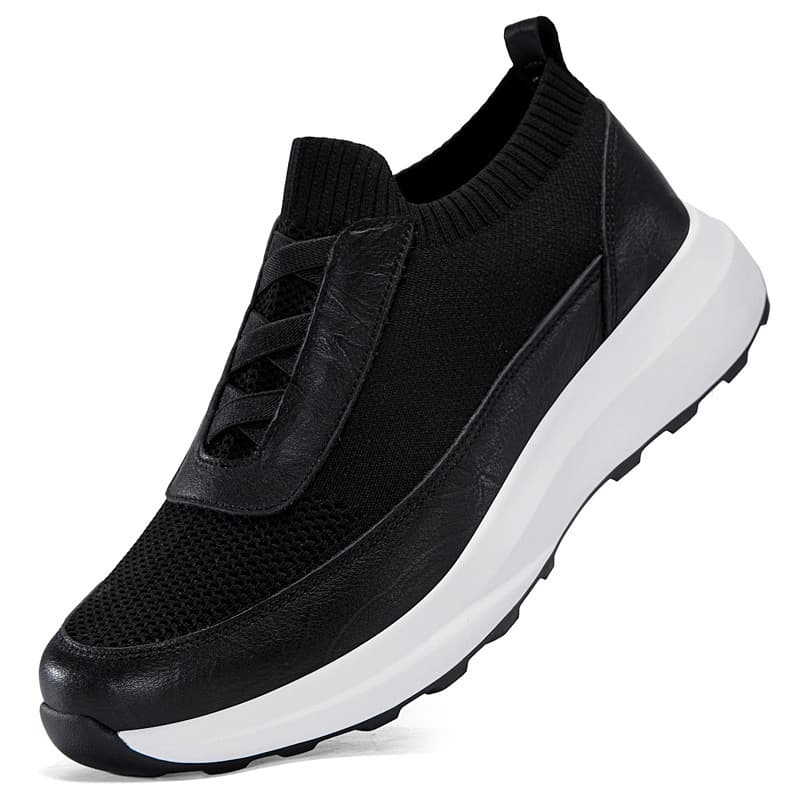 Cross-border height-increasing men's shoes 8cm new invisible height-increasing shoes men's 10cm trendy summer breathable thick-soled sports shoes 6