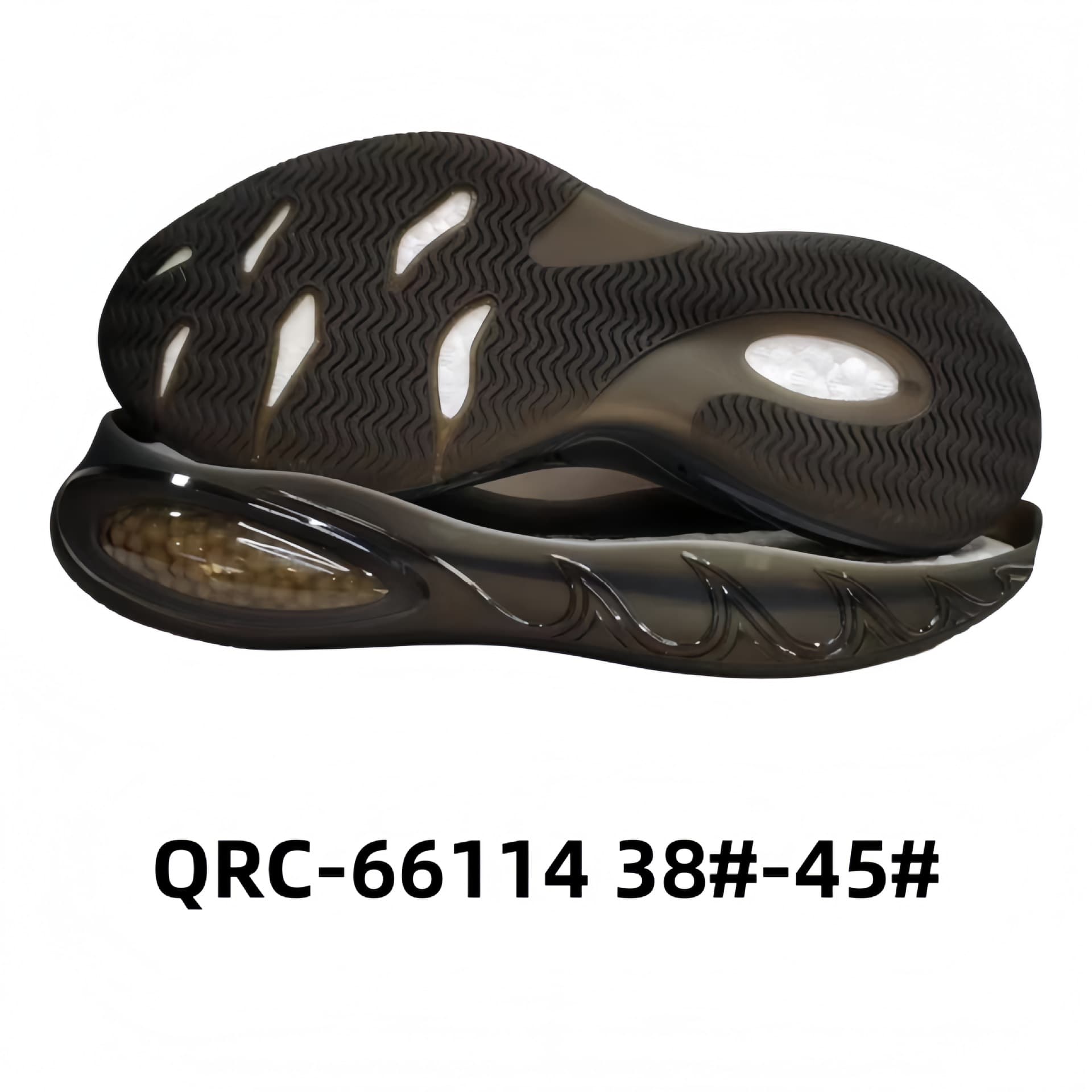 TPU Shell Combination Sole Sports Casual Shoe Outsoles with Carbon Board Support and Popcorn Technology