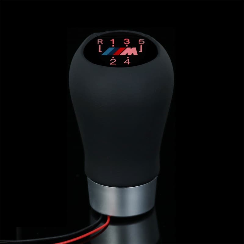 Cross-border Compatible LED Red Shift Knob for BMW Manual Transmission, Suitable for Mercedes-Benz and Volkswagen