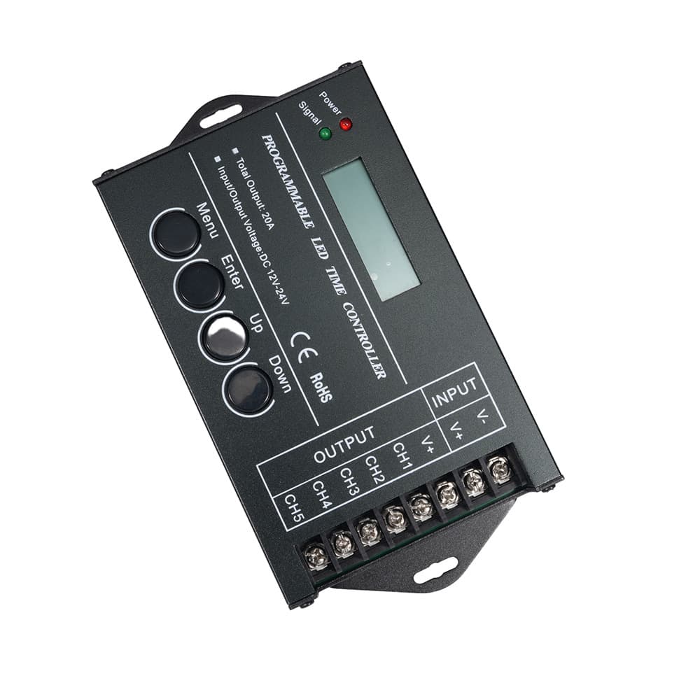 TC420 LED Multi-Function Programmable Timer Controller with CD for Smart Lighting Strip Controller