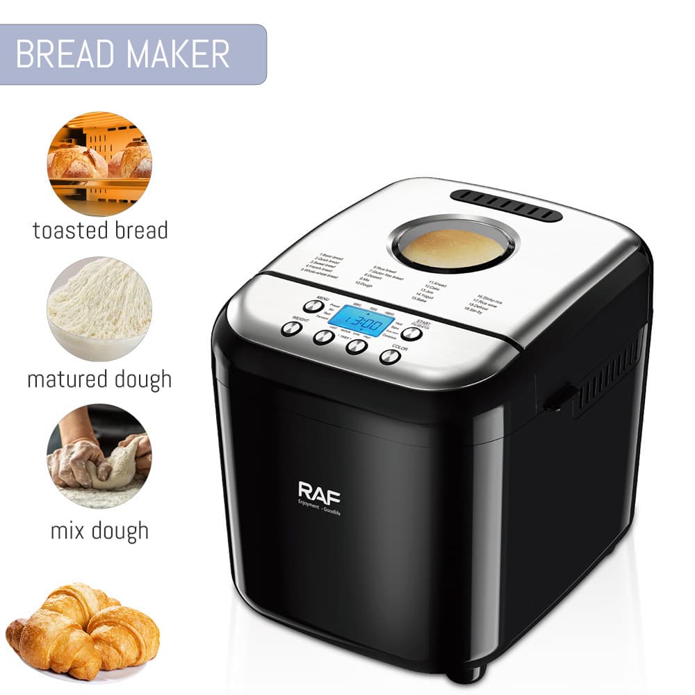 Cross-border EU Standard Bread Maker, Kneading, Fermentation, and Baking 3-in-1 Home Multifunctional Automatic Bun Machine