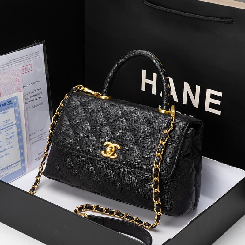 2025 Spring/Summer New Women's Bag Small Fragrance Style Handbag Diamond Quilted Classic Chain Crossbody Shoulder Bag Premium Feel Bag