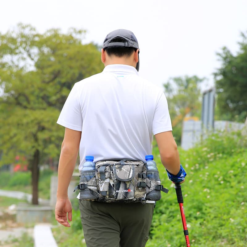 Fishing Lure Waist Bag Large Capacity Mountaineering Outdoor Sports Bag Multifunctional Design Cycling Bag Wholesale Delivery