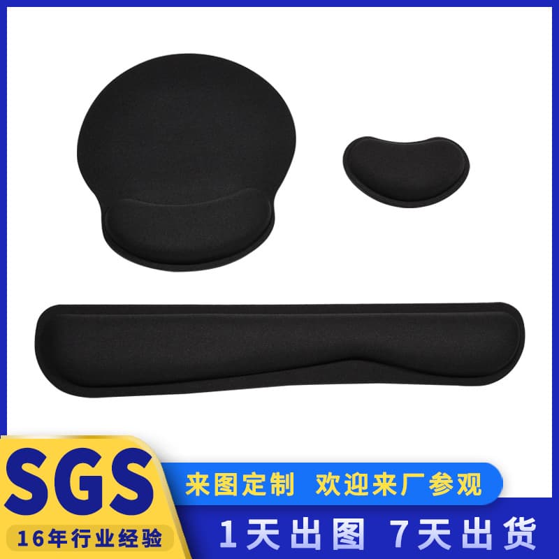 Digital Computer Mouse Pad Keyboard Mouse Mat Anti-slip Rubber Base Gaming Mousepad For Office Home Use