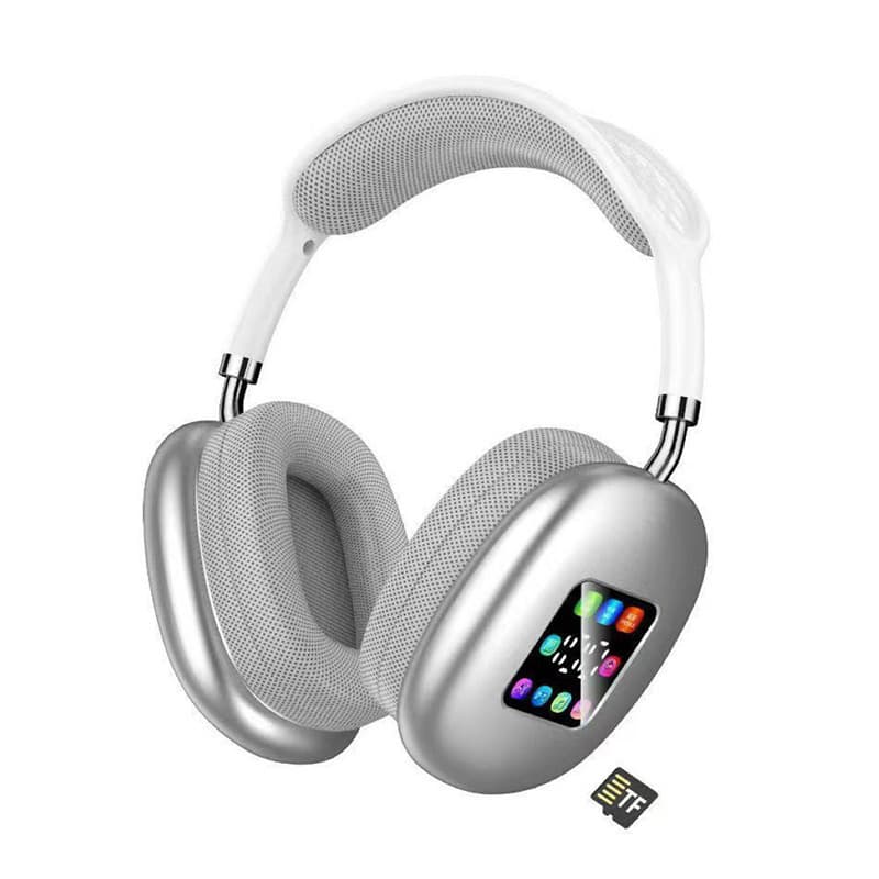 New Over-Ear Bluetooth Headphones P9 with Long Standby Battery Life, Digital Display, Call and Music Wireless Headset