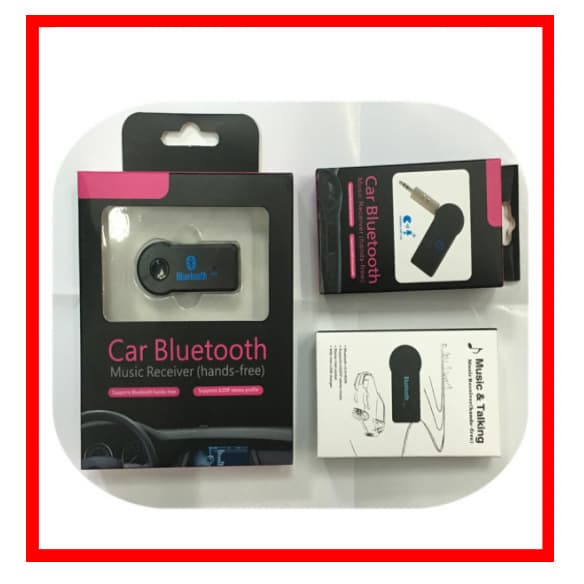BT350 Car AUX Bluetooth Receiver, Bluetooth Audio Receiver, 3.5mm 5.0 Bluetooth Adapter Converter