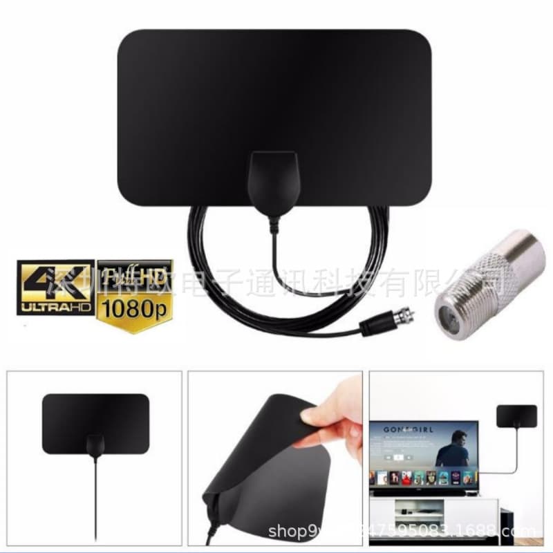 Mini Digital TV Antenna - European and American HDTV Antenna for Cross-border High-Definition Digital TV Reception