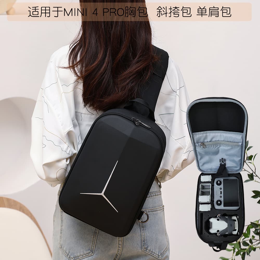Dji Mini 4 Pro Storage Bag Drone Chest Back Crossbody Bag Storage Box Suitable For Dji Mini 4 Pro Drone