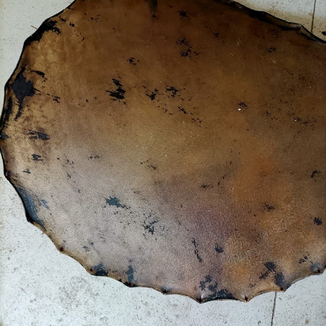 Jingban drum skin, buffalo skin drum head, thickened buffalo skin drum head, large drum skin, drum skin replacement drum head