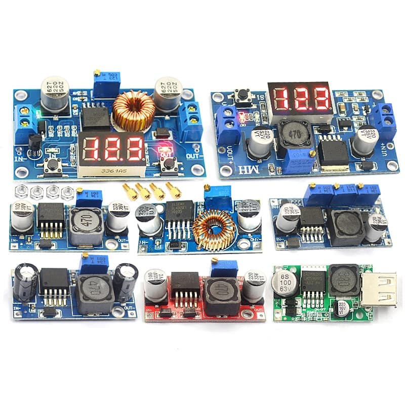 Lm2596S Dc-Dc Dc Adjustable Step-Down Voltage Stabilized Power Supply Module Board 24V to 12/5V3V3.3 High Power