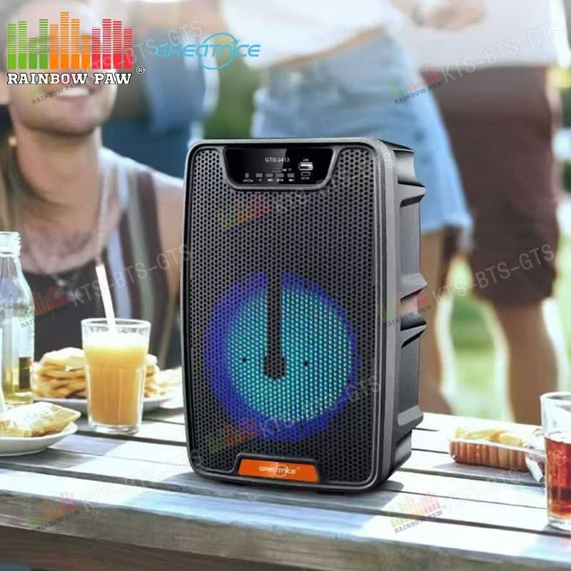 KTS Factory Wholesale GTS Series GTS-2413 Outdoor Portable 6.5-Inch Wireless Bluetooth Speaker