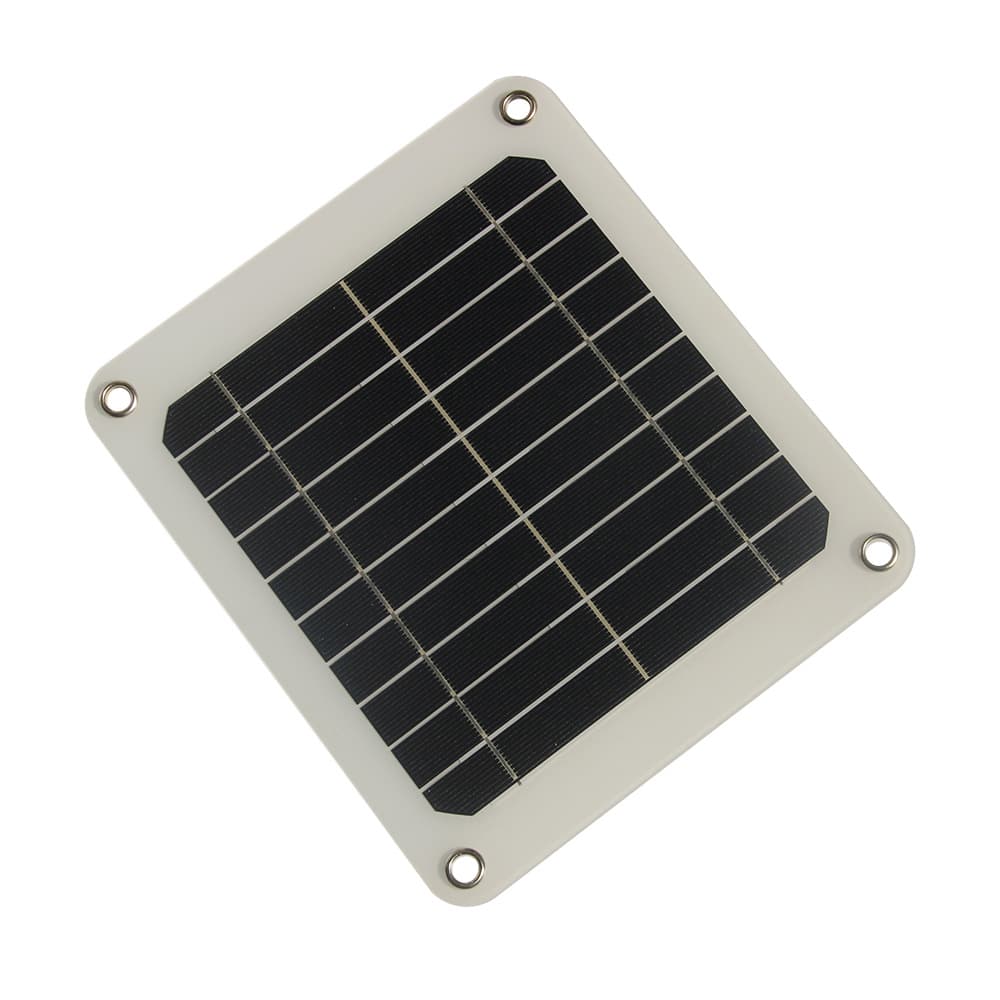 5W Solar Charging Panel, Outdoor Mobile Power Bank for 3.7V-5V Electronic Devices