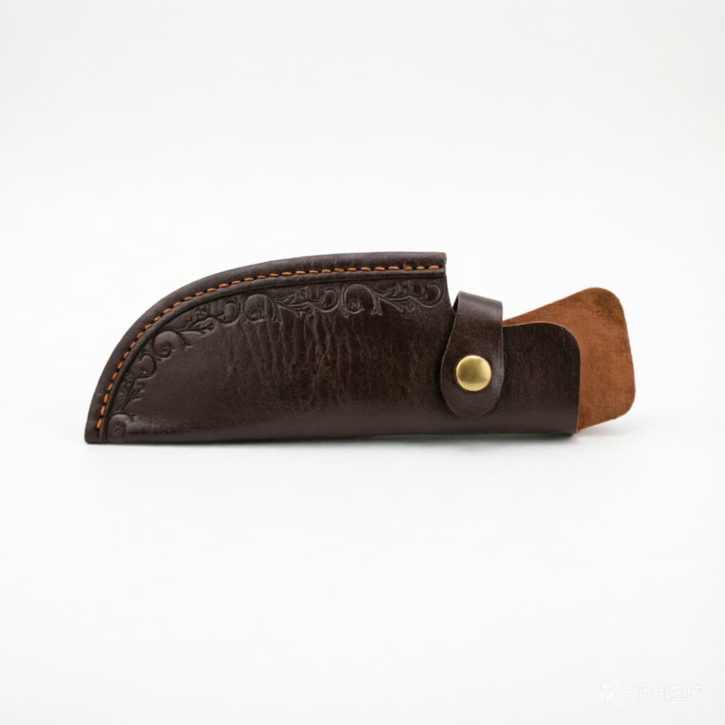 Factory Stock Universal Knife Sheath Leather Case Portable Knife Cover Handle Meat Knife Sheath Leather Case