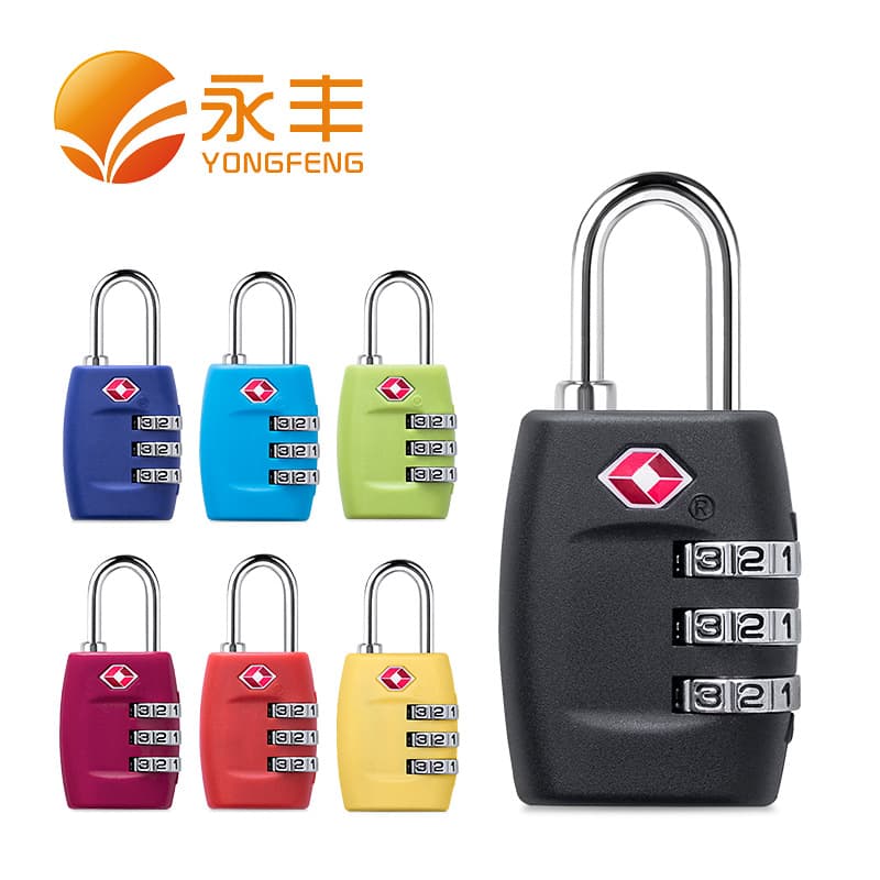 Amazon Best Seller In Stock TSA335 Customs Lock TSA Padlock TSA Combination Lock for Lockers