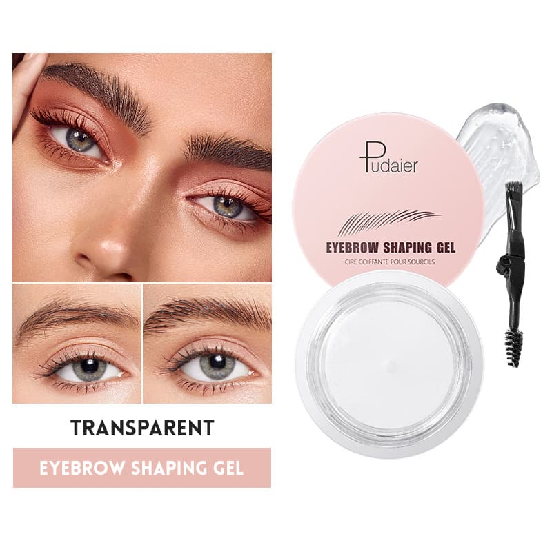 Cross-border Amazon Pudaier Eyebrow Shaping Gel Eyebrow Setting Cream Long-lasting Eyebrow Gel