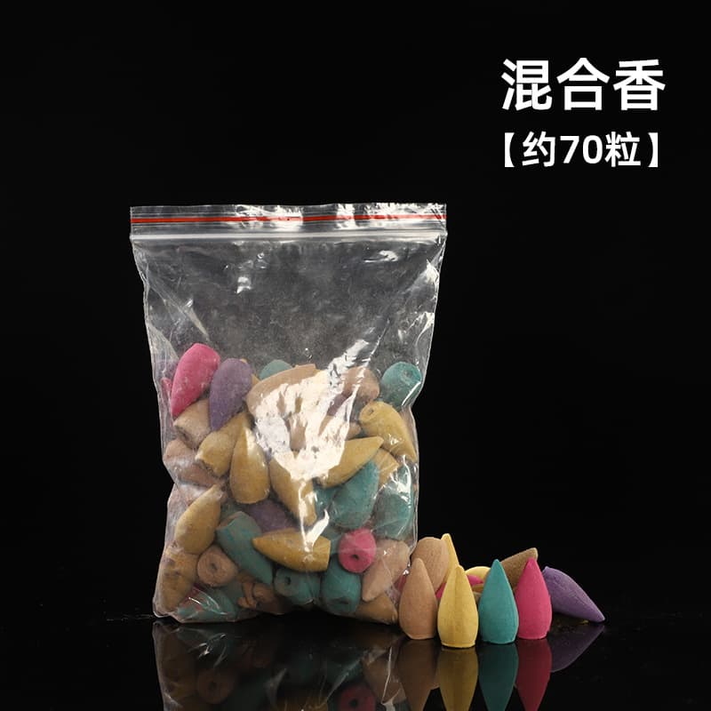 Wholesale Reverse Flow Incense Viewing Sandalwood Bullet Tower Cone Reverse Flow Sandalwood Agarwood Flowing Cloud Incense New Style Bullet
