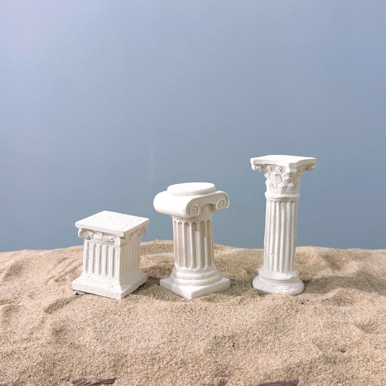 Ceramic Craft Roman Column Coral Base High Permeability Zero Release Coral Breeding Base Seawater Fish Tank Landscaping Stone
