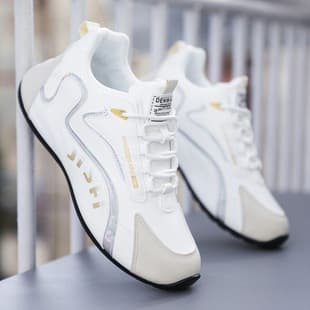 Men's Shoes 2026 Spring/Autumn New Waterproof Anti-Slip High-End Travel Shoes Trendy Versatile Men's Sports Casual Shoes Cross-Border