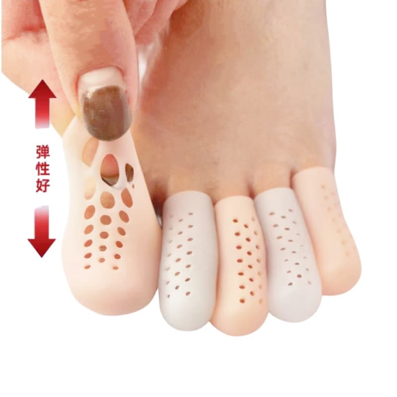 Cross-border finger and toe friction protection sleeves, pain care sleeves, silicone toe sleeves, sports toe protection finger sleeves