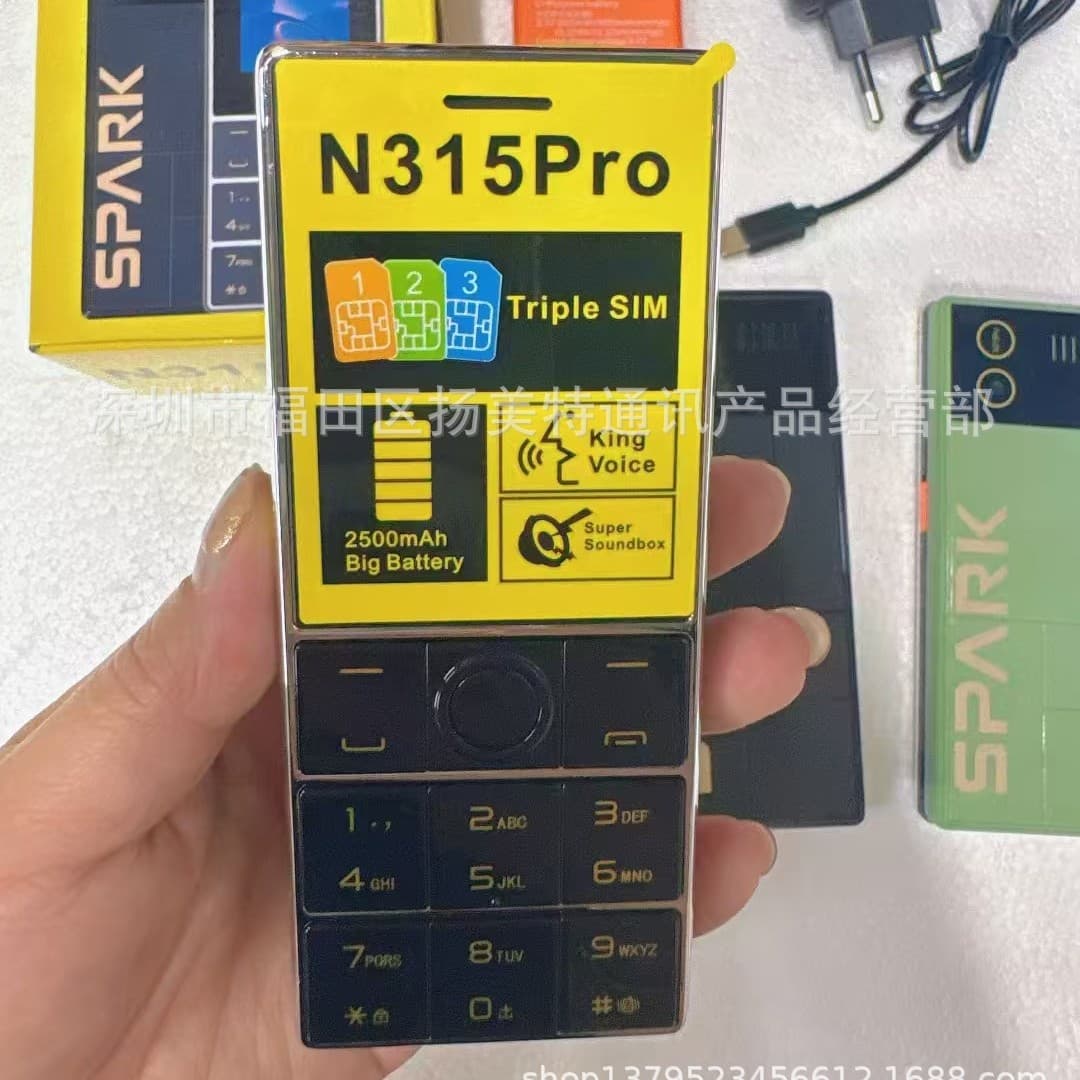 New N315 Pro Mobile Phone WhatsApp Entry-Level Phone T5612 S5627 105 106 N353 Phone