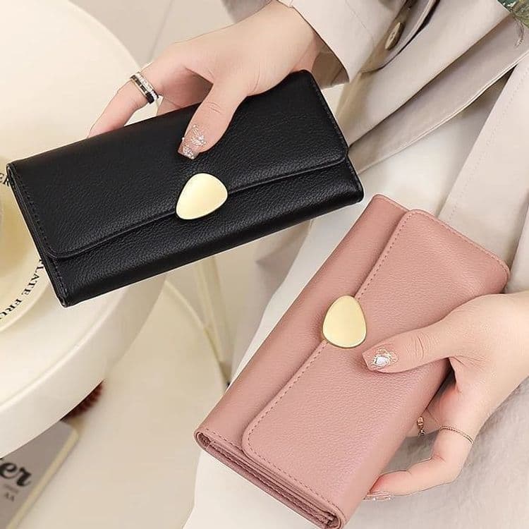 New Style Women's Wallet, Premium Soft Leather Texture, All-in-One Long Wallet, Simple Handbag Factory