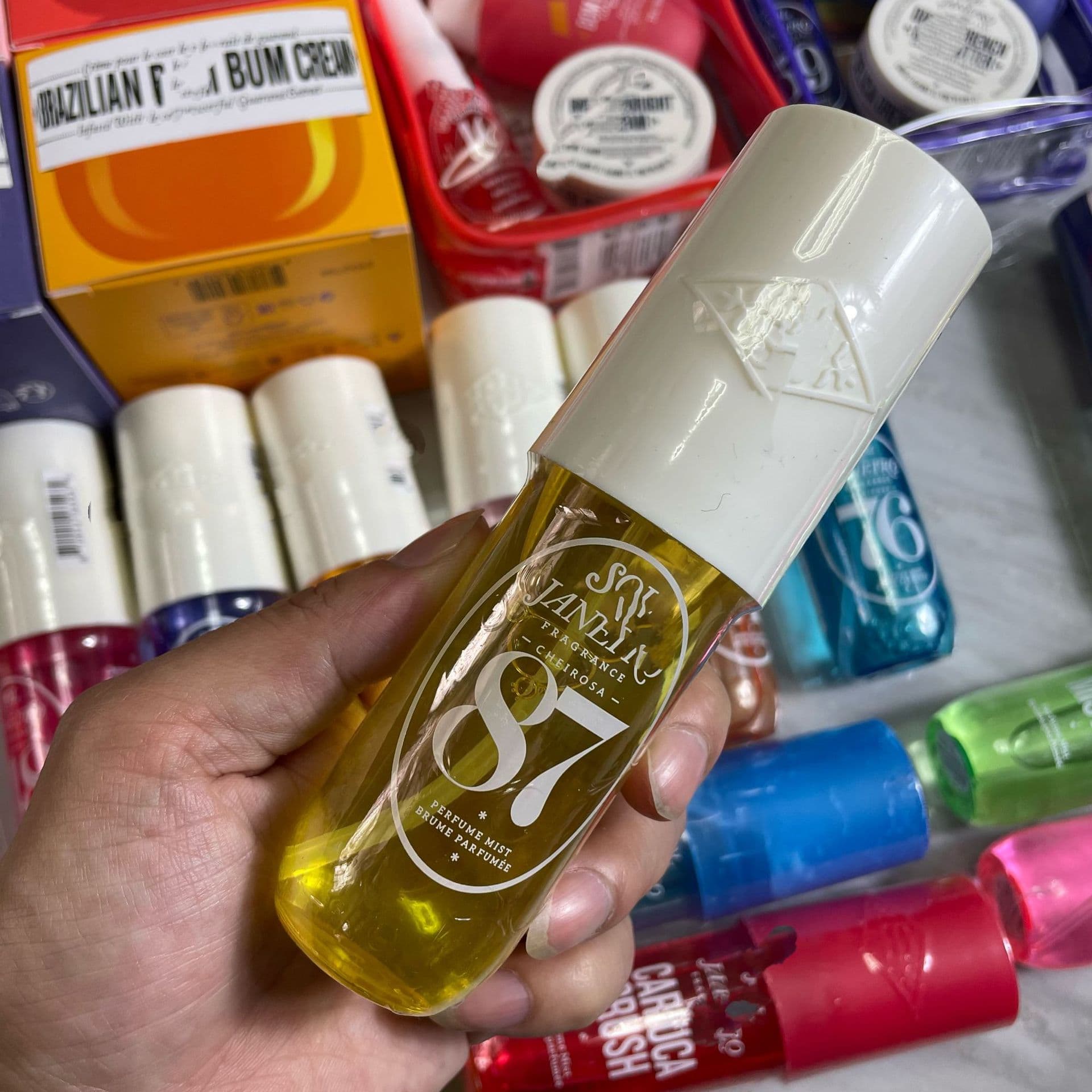 Cross-Border Bestseller Sol Brazil Perfume Rio Summer Hair & Body Spray 90ml In-Stock Wholesale Digital Perfume
