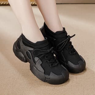 Wasteland Style Sports Shoes, Cushioned, Lightweight, Non-Slip for Jump Rope and Yoga, Knit Women's Shoes, Octopus Shoes, Fish Shoes, Casual