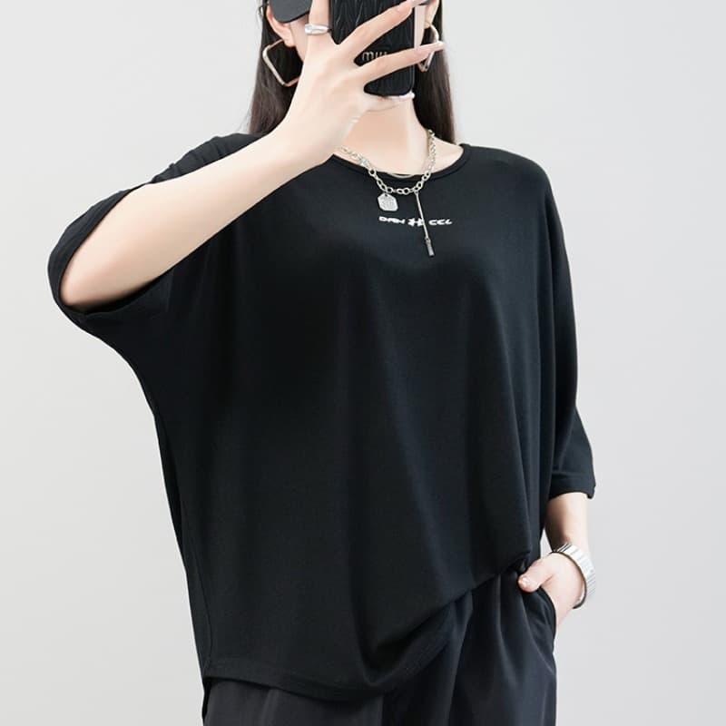 Street Dance Hip Hop Loose Jazz Dance Women's Casual T-Shirt