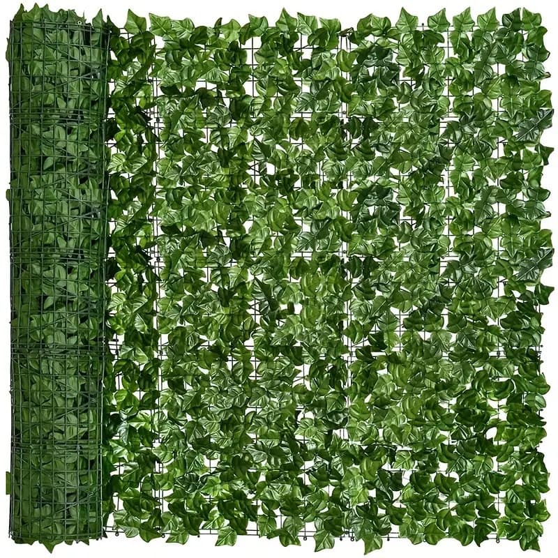 Cross-border Direct Supply Simulation Plastic Fence Hedge, Garden Fence Artificial Plant Wall Outdoor Green Leaf Barrier