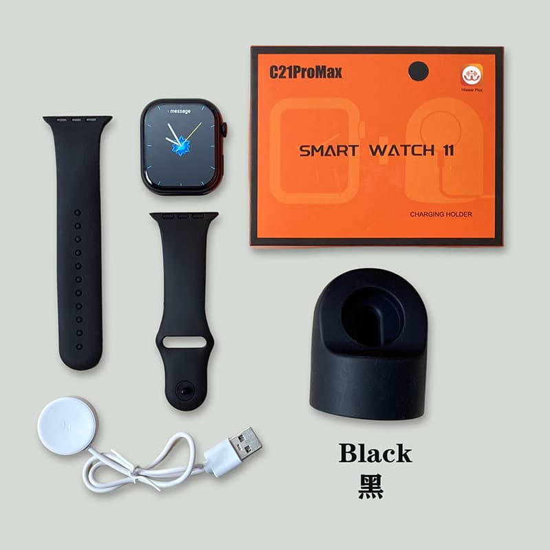 Smart Watch with Charging Stand Gift Box, Blood Pressure Heart Rate Blood Oxygen Monitoring Bluetooth Call Smart Watch S12