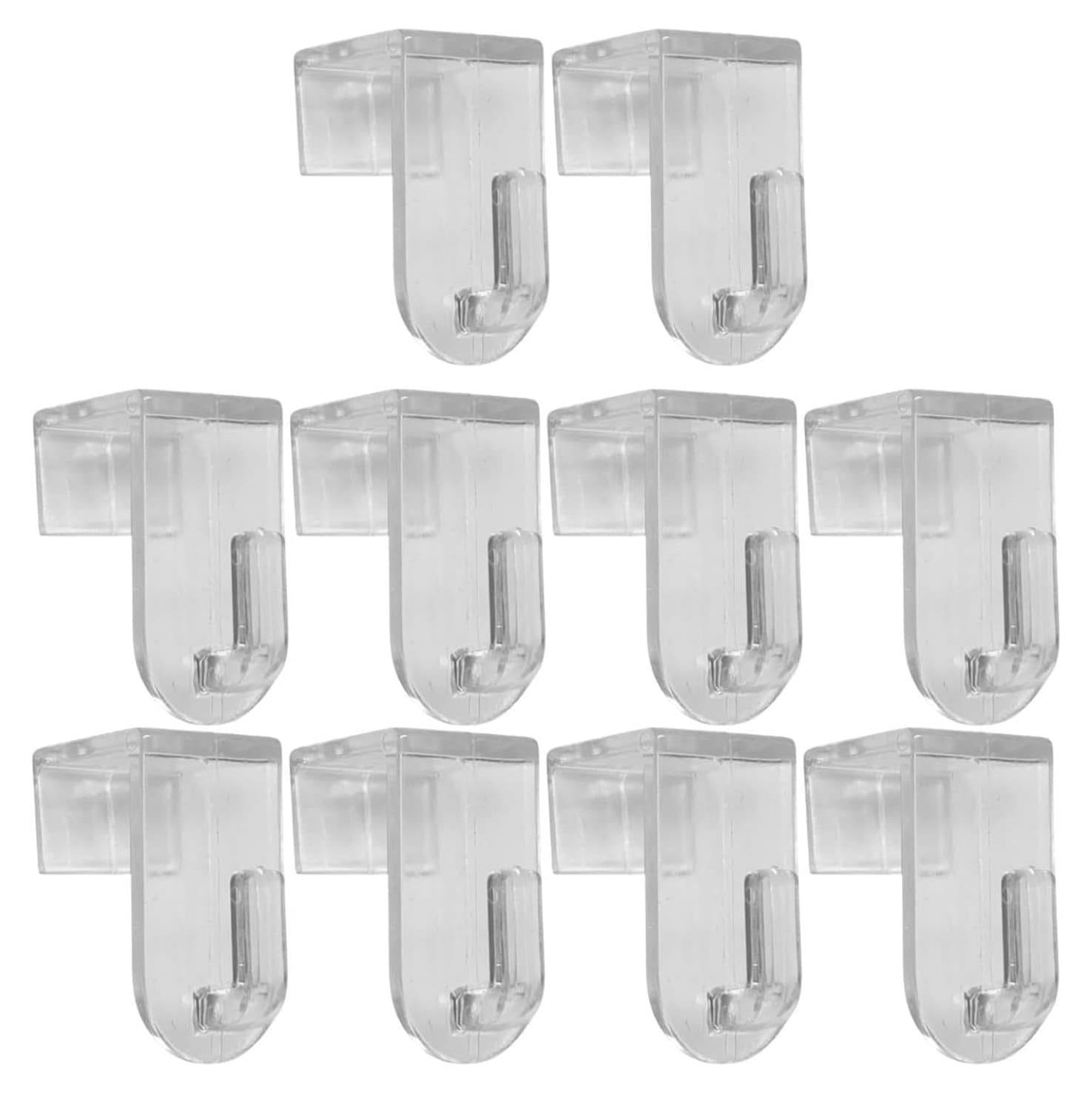 Cross-border outdoor gazebo curtain door hooks Christmas decoration hooks 17mm acrylic lamp wreath clips