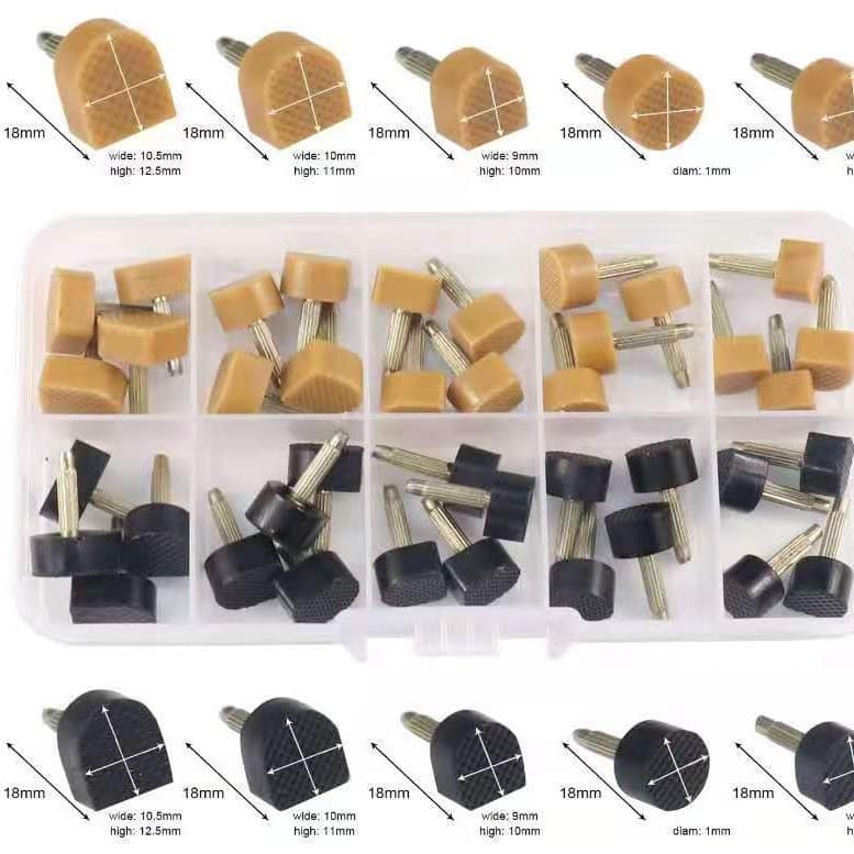 Boxed High Heel Shoe Heel Nails Wear-Resistant Heel Nails Anti-Slip Silent Heel Accessories