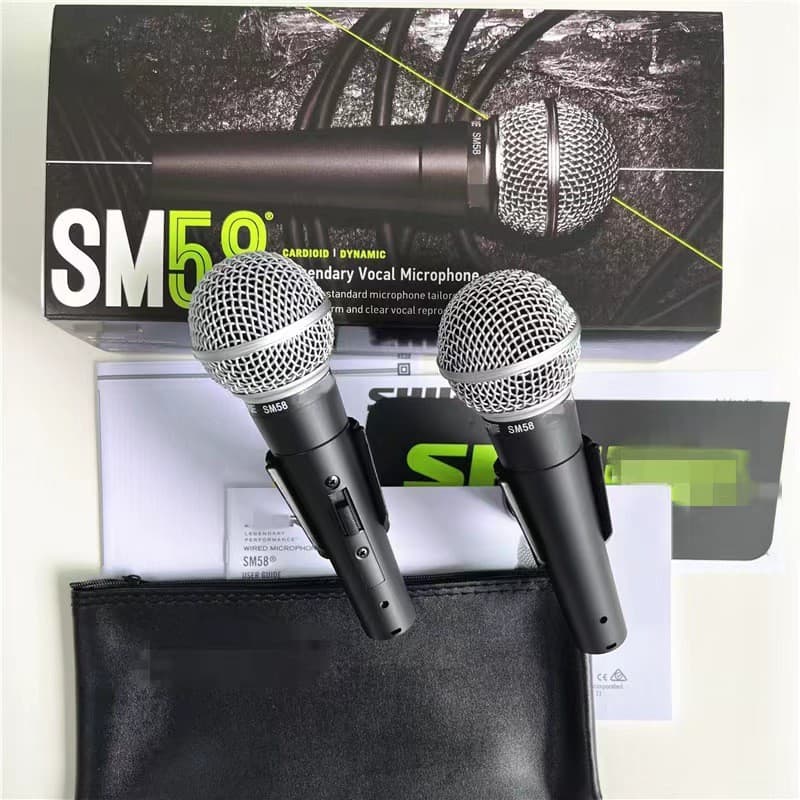 Cross-border Trade Wired Dynamic SM58S Microphone for Karaoke Stage Performance Live Streaming SM58LC Professional Microphone