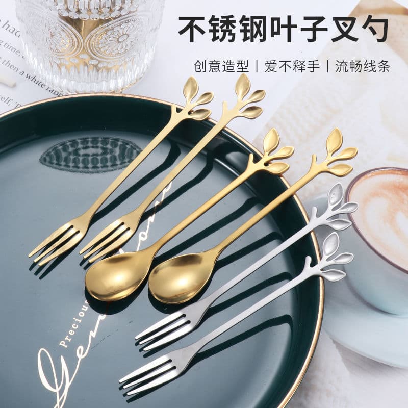 Daily Use Kitchen Utensils / Coffee Spoon / Coffee Spoon Stainless Steel Material Mirror Polishing Process